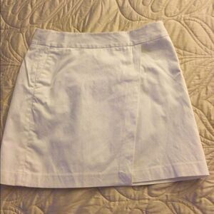 The Limited White Mini Skirt